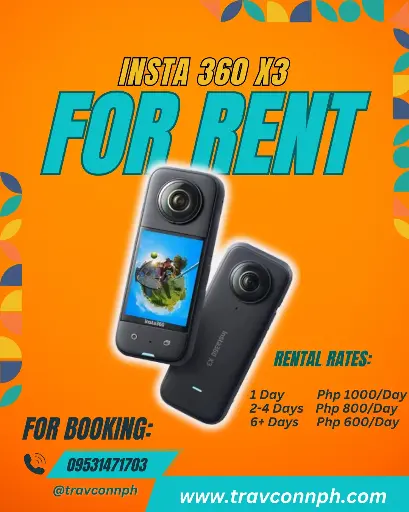 Insta 360 Camera in El Nido